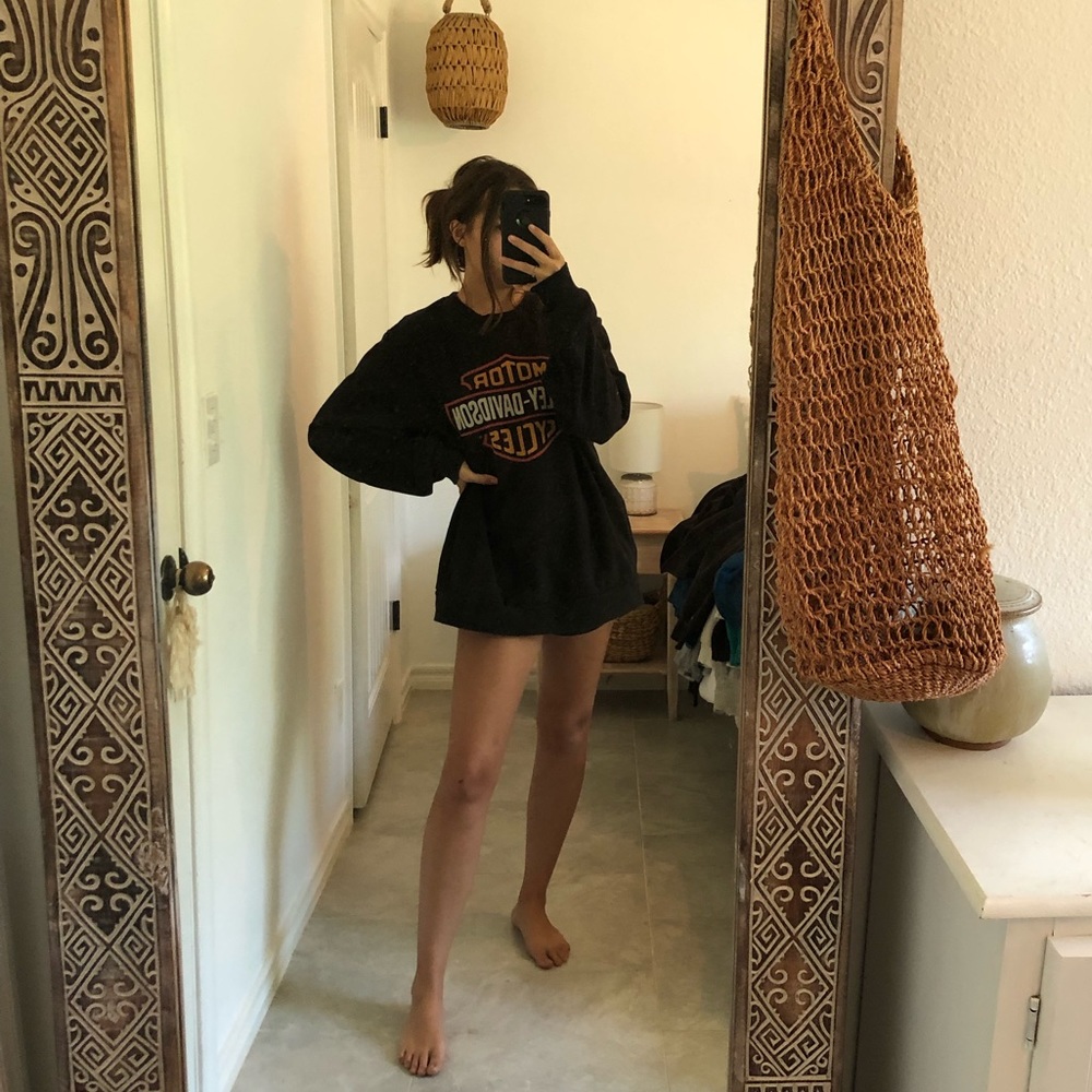 Harley Davidson sweatshirt with pockets - Picture 2 of 8